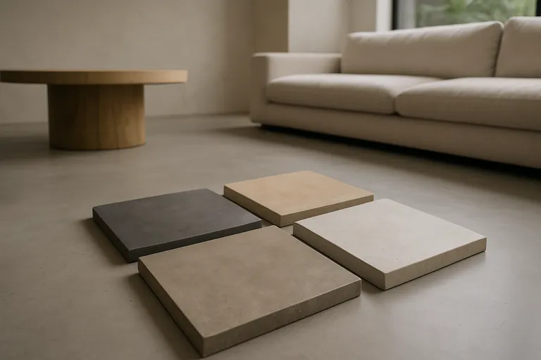 Kleuren en afwerkingen voor gietvloeren